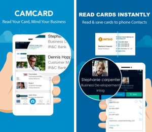 staying organized with CamCard